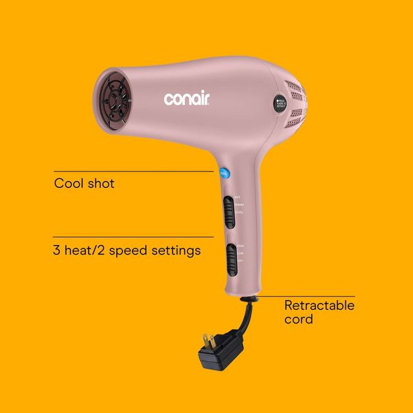 Conair Ionic Ceramic Cord-Keeper Hair Dryer