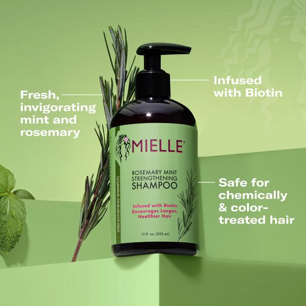 Mielle Organics Rosemary Mint Strengthening Shampoo - 20 fl oz
