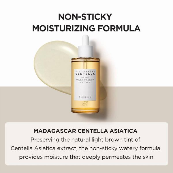 SKIN1004 Madagascar Centella Ampoule Korean Skincare for Soothing and Healing Sensitive Skin - 55ml