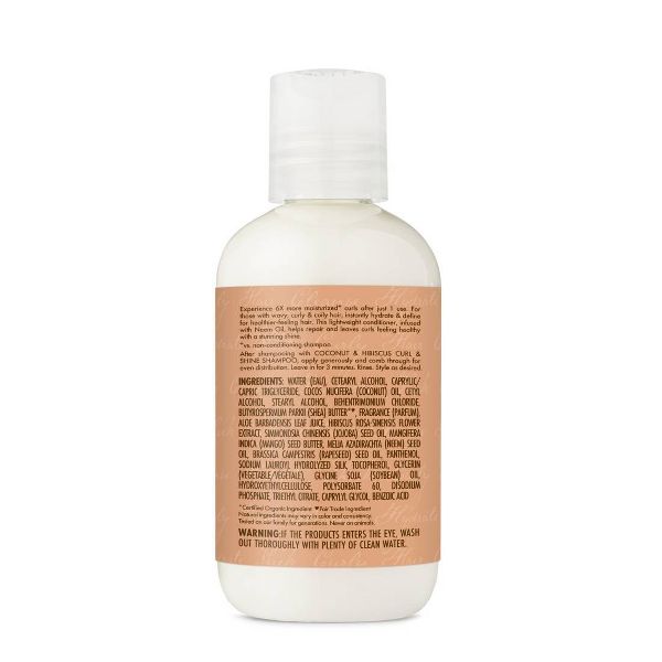 SheaMoisture Coconut & Hibiscus Curl & Shine Conditioner - 3.2 fl oz