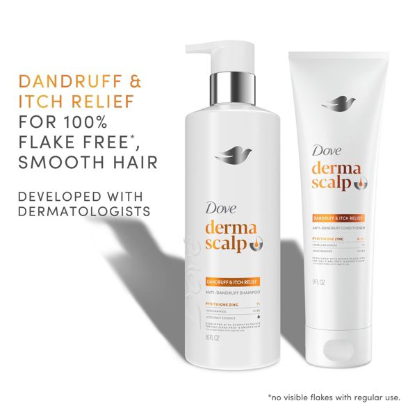 Dove Beauty Derma Scalp Anti-Dandruff Conditioner - Dandruff & Itch Relief - 9 fl oz