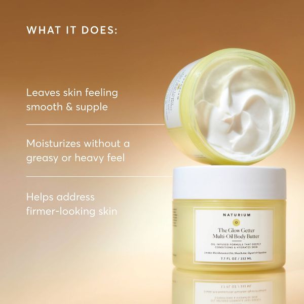 Naturium Mini The Glow Getter Body Butter - 2.5 fl oz