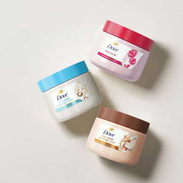 Dove Beauty Dove Exfoliating Body Scrub - Crushed Macadamia & Rice Milk - 15oz