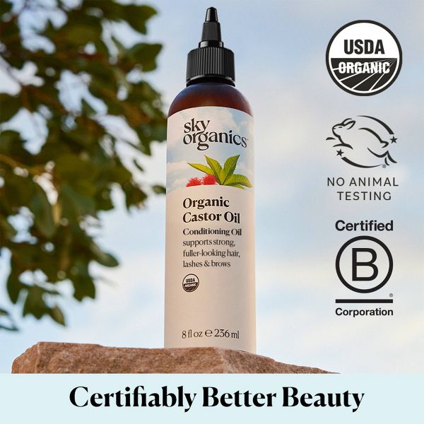 Sky Organics Castor Oil - 8 fl oz