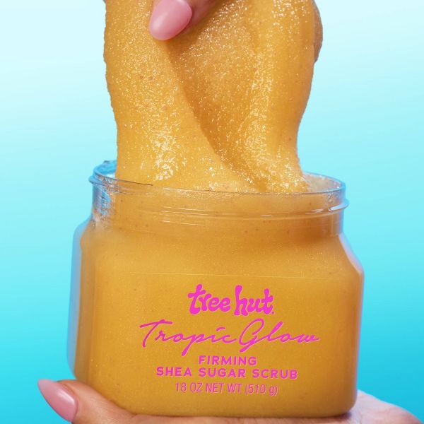 Tree Hut Tropic Glow Shea Sugar Tropical Body Scrub - 18oz