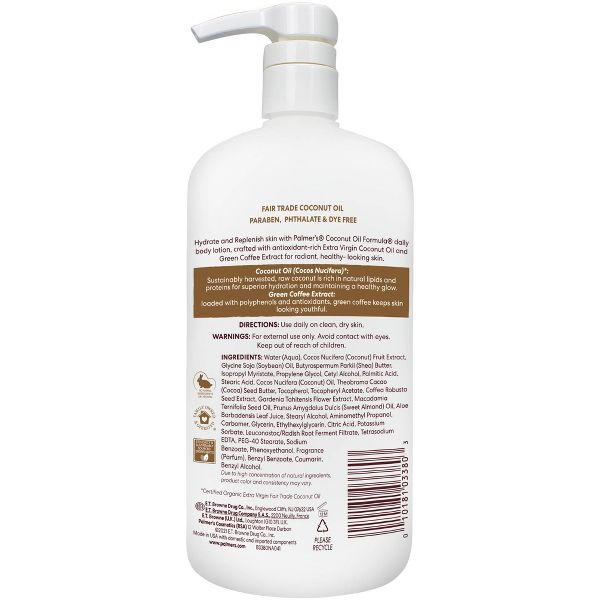 Palmers Coconut Oil Body Lotion - 33.8 fl oz