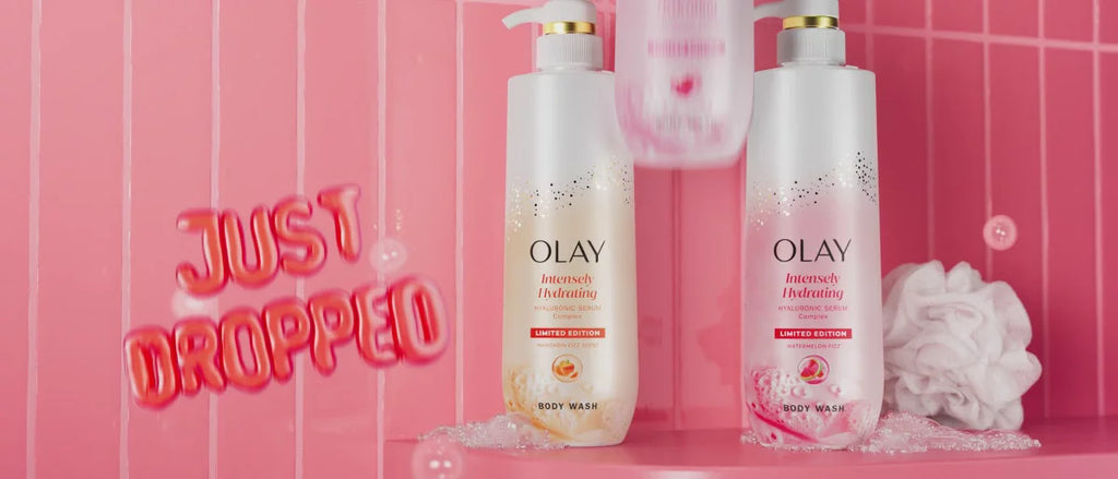 Olay Melon Spritz Hyaluronic Serum Body Wash - 20 fl oz