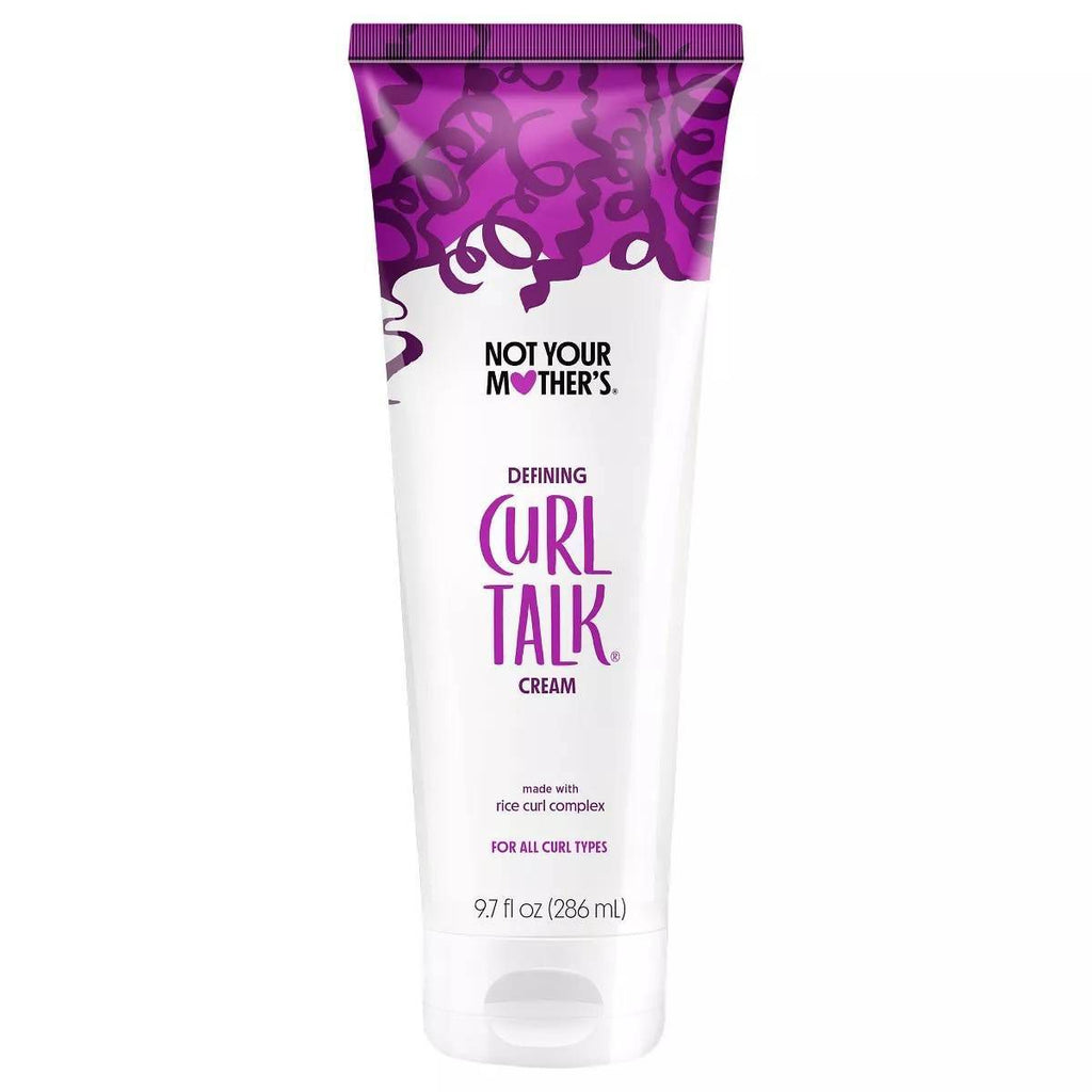 Not Your Mother's Curl Talk Defining Cream - 9.7 fl oz: Paraben-Free, Sulfate-Free, Moisturizing, Suitable for All Hair Types