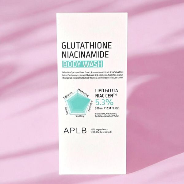 APLB Glutathione Niacinamide Body Wash (10.14 oz) - Reveal your skin's natural radiance with every wash