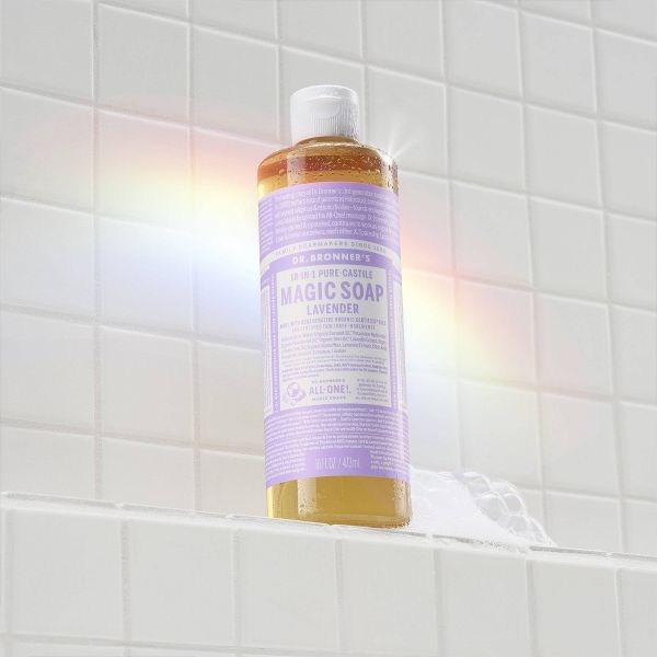 Dr. Bronner's Magic Pure Castile Liquid Soap Bodywash - Lavender - 16 fl oz