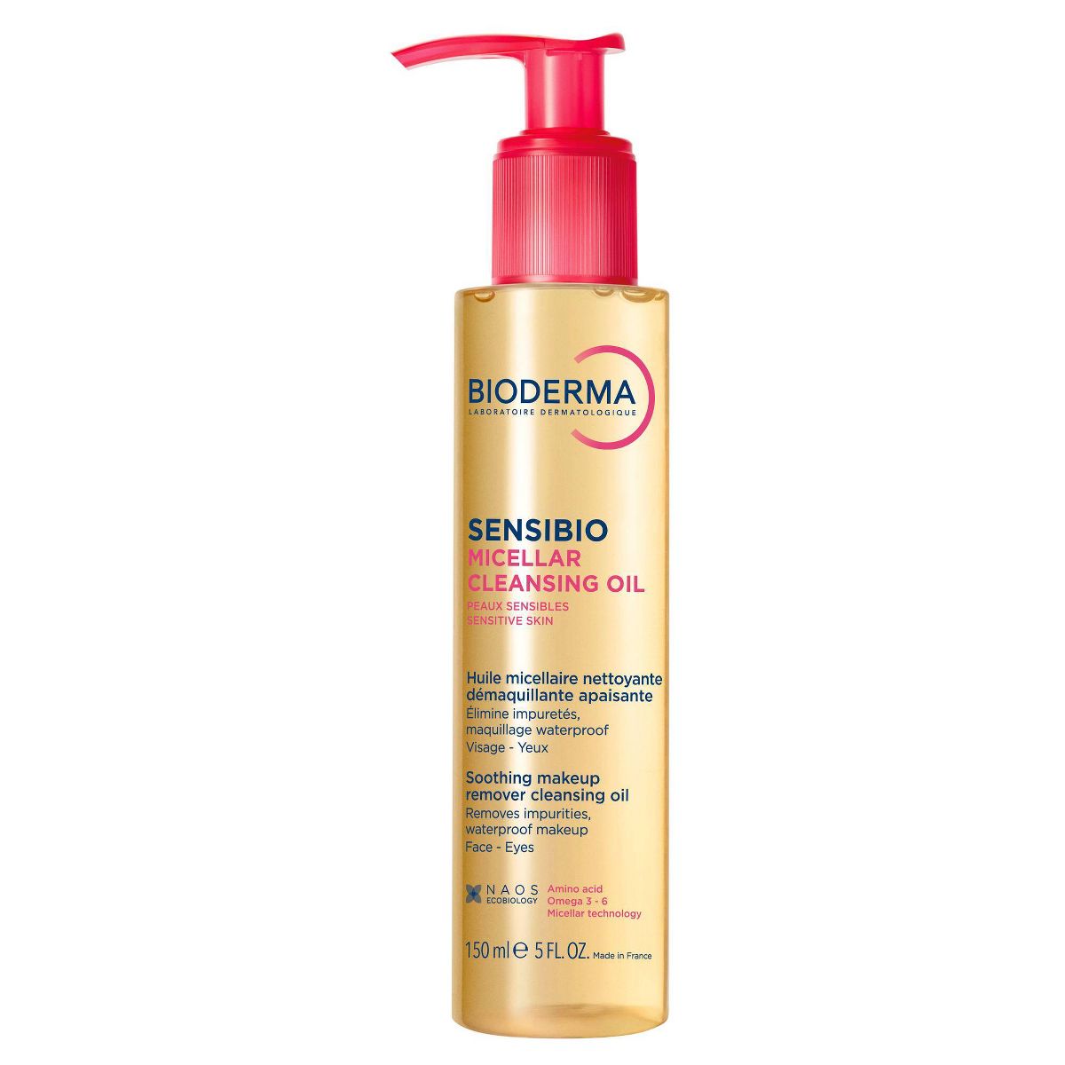 Bioderma Sensibio Micellar Face Cleansing Oil - 5 fl oz