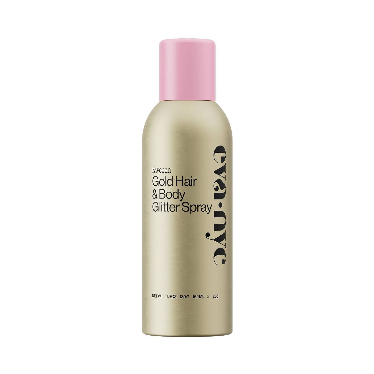 Eva NYC Kweeen Gold Hair & Body Glitter Spray - 4.9oz