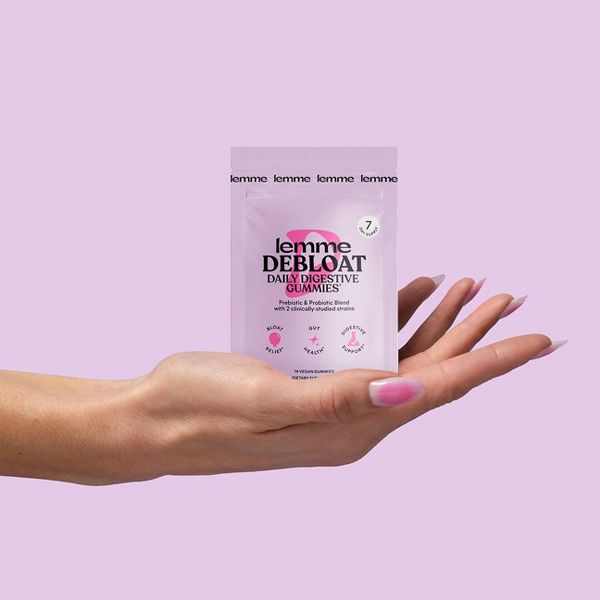Lemme Debloat Daily Digestive Probiotic Vegan Gummies - 14ct