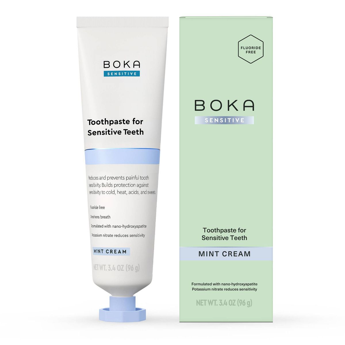 Boka n-Ha Sensitive Toothpaste - 3.4oz