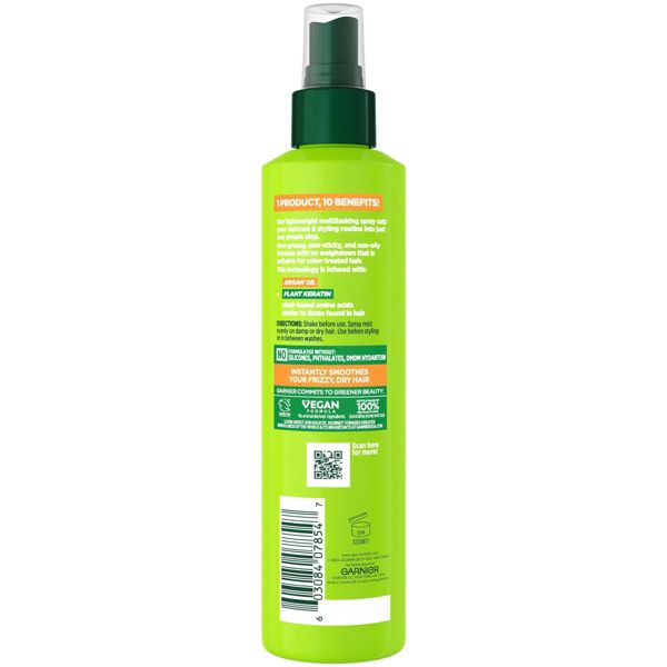 Garnier Fructis Sleek & Shine 10-in-1 Hair Spray for Frizzy & Dry Hair - 8.1 fl oz