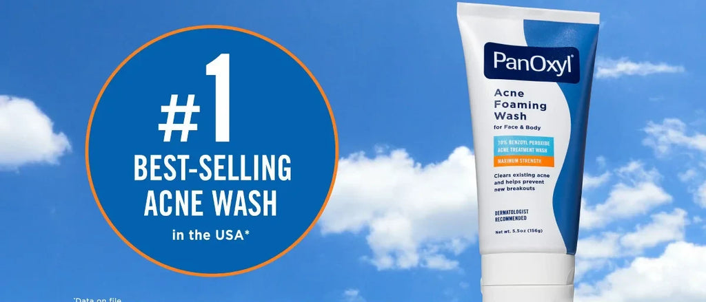 PanOxyl 10% Benzoyl Peroxide Acne Foaming Wash - 1oz