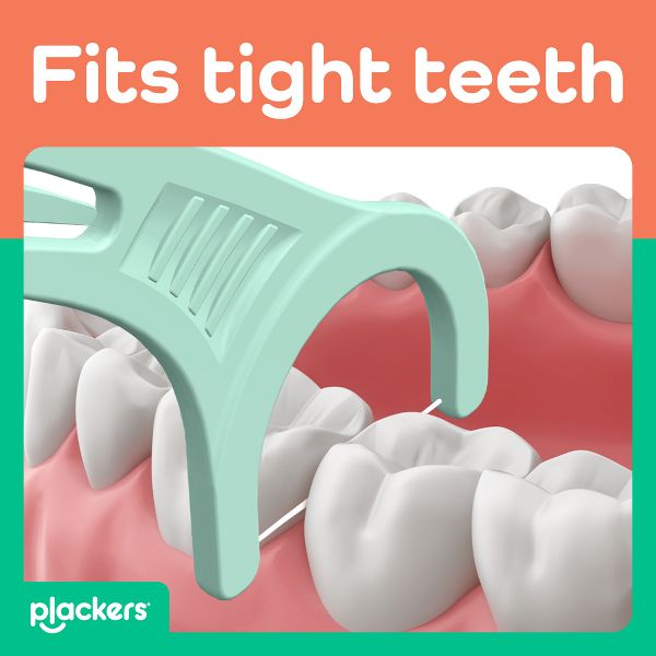 Plackers Micromint Dental Floss Picks - 150ct