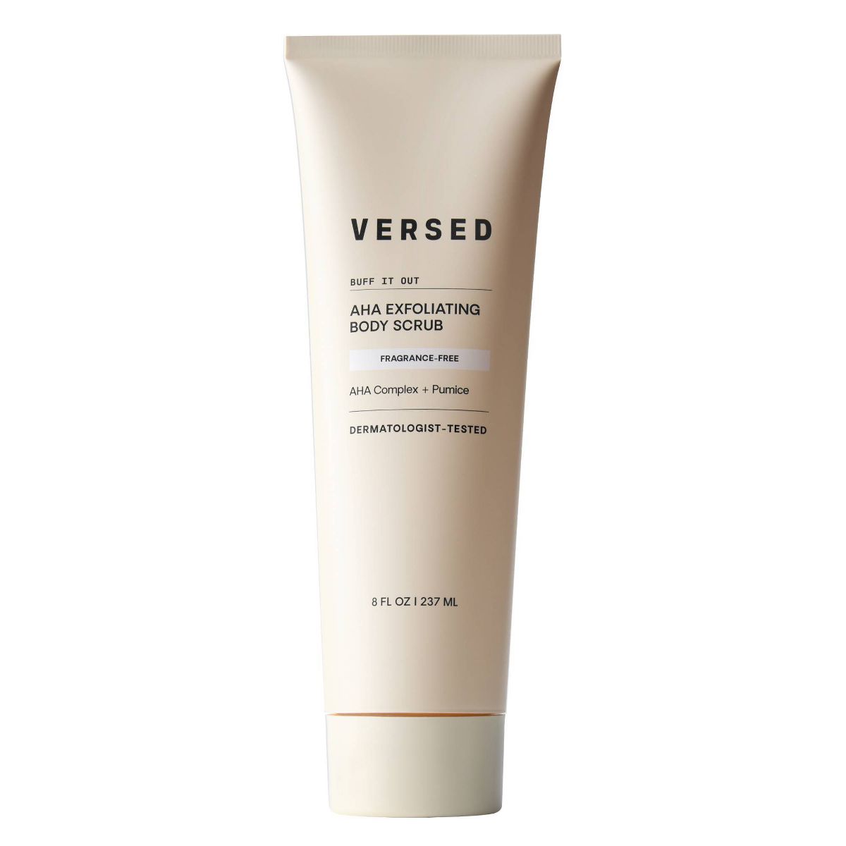 Versed Buff It Out AHA Unscented Exfoliating Body Scrub - 8 fl oz