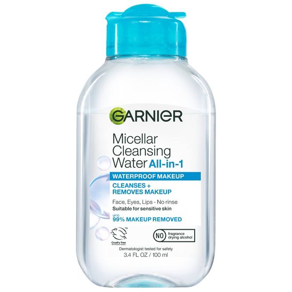 Garnier Waterproof Makeup Remover Micellar Water and Facial Cleanser - 13.5 fl oz
