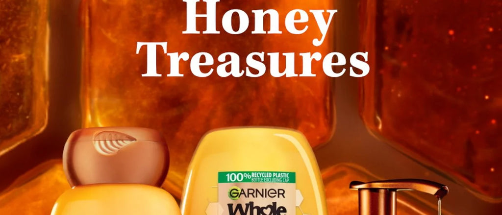 Garnier Whole Blends Honey Treasures Repairing Shampoo and Conditioner - 12.5 fl oz/2ct