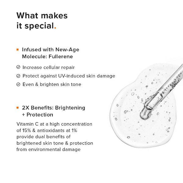 Minimalist Vitamin C + E + Ferulic 16% Face Serum - 1 fl oz
