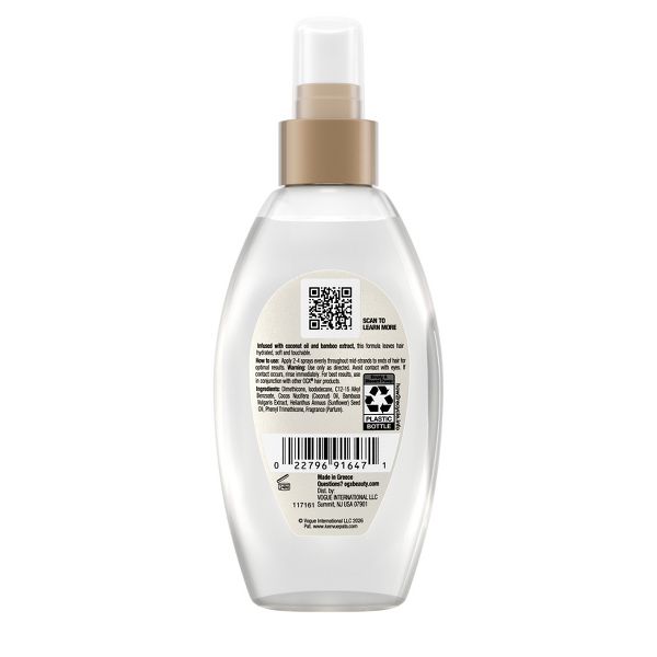 OGX Nourishing Coconut Oil Weightless Hydrating Oil Mist Lightweight Leave-In Hair Treatment - 4.0 fl oz