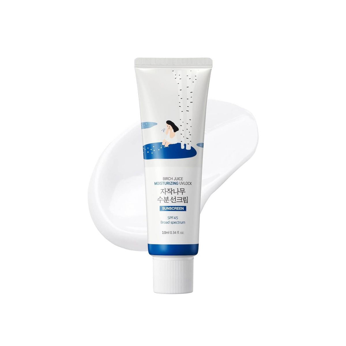 Round Lab Birch Juice Moisturizing UV Lock Face Moisturizer - 10ml