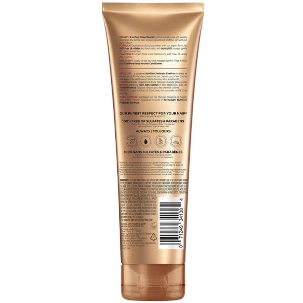 L'Oreal Paris EverCreme Sulfate Free Deep Nourish Shampoo - 8.5 fl oz