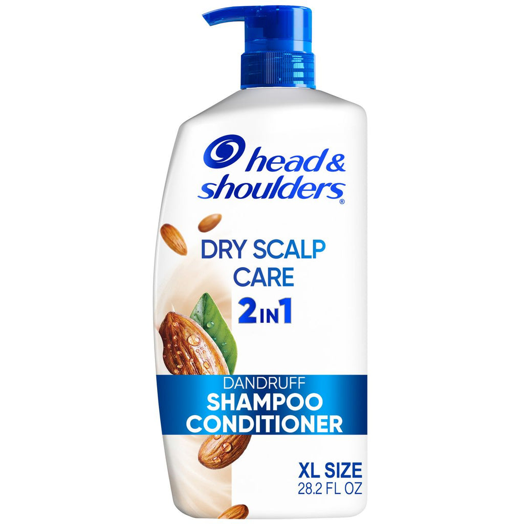 Head & Shoulders Dry Scalp Care 2-in-1 Anti-Dandruff Shampoo and Conditioner with Almond Oil - 28.2 fl oz