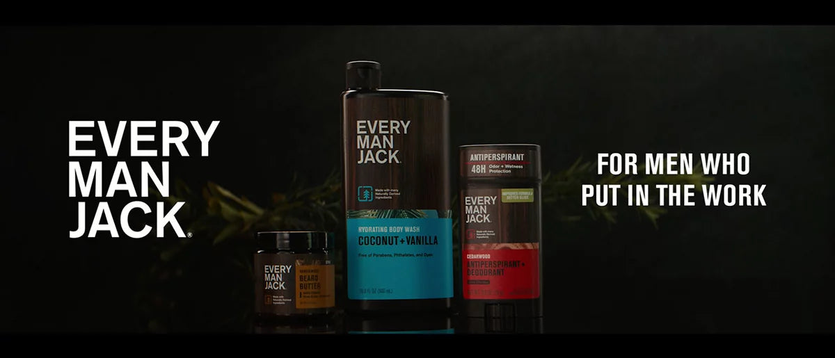 Every Man Jack Limited Edition Baker Mayfield Collection - Hydrating Body Wash - Deep Shot Cedar - 13.5oz