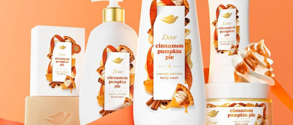 Dove Beauty Limited Edition Fall Holiday Treat Body Wash - Cinnamon Pumpkin Pie - 20 fl oz