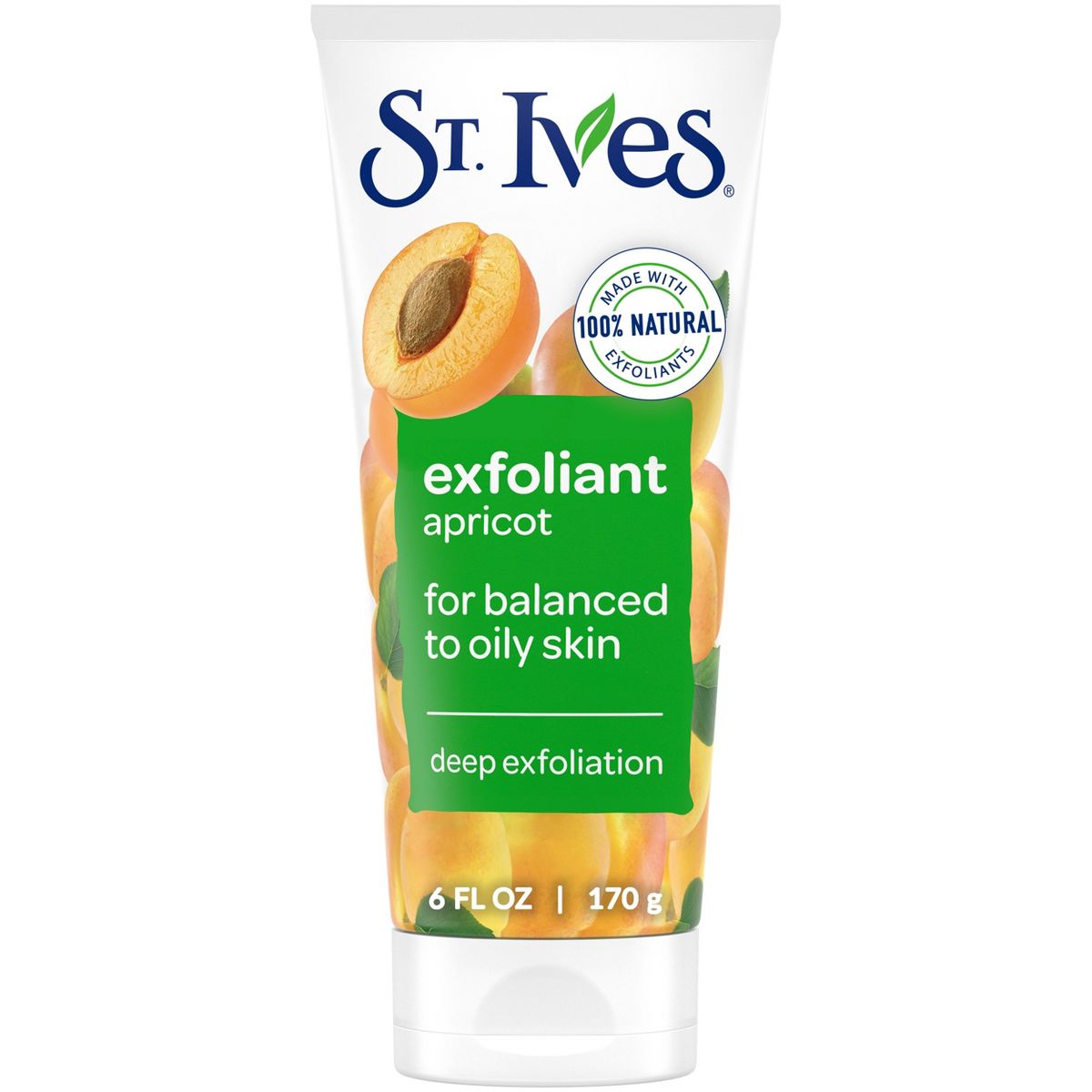 St. Ives Apricot Face Exfoliant for Balanced to Oily Skin - 6floz