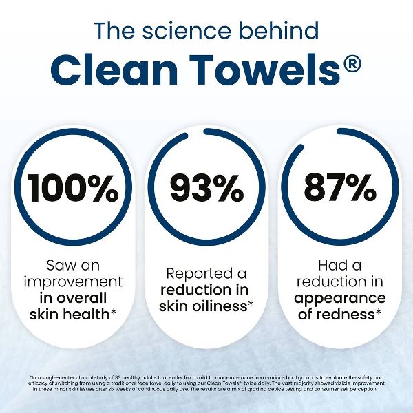 Clean Skin Club Cleansing Towels - XL - 10ct