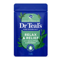 Dr Teal's Epsom Salt Magnesium Soak - Relax & Relief with Eucalyptus & Spearmint - 3lbs