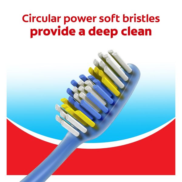 Colgate Extra Clean Manual Toothbrush - Medium - 4ct