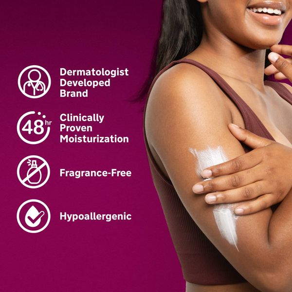 Lubriderm Advanced Therapy Moisturizing Body Lotion for Extra Dry Skin with Pro Vitamin B5 - Fragrance Free - 16 fl oz