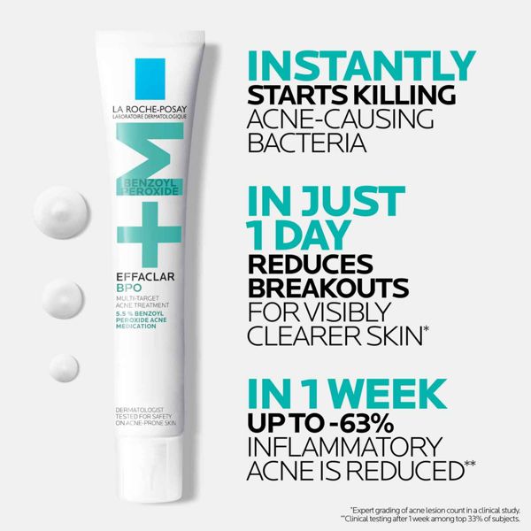 La Roche Posay Effaclar BPO Multi Acne Treatment - 0.7 fl oz