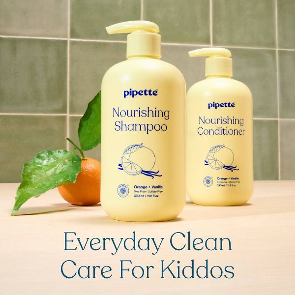 Pipette Daily Nourishing Shampoo - Orange + Vanilla - 11.2 fl oz
