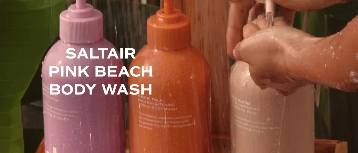 Saltair Pink Beach Serum Body Wash - Coconut Scent - 17 fl oz