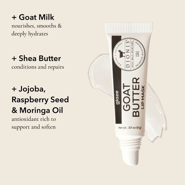DIONIS GOAT MILK SKINCARE Birthday Cake Goat Butter Lip Mask - 0.33oz