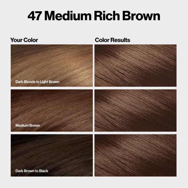 Revlon ColorSilk Permanent Hair Color with Bond Repair Complex - 27 Deep Rich Brown - 4.4 fl oz: Ammonia-Free, Gloves Included, For All Hair Types
