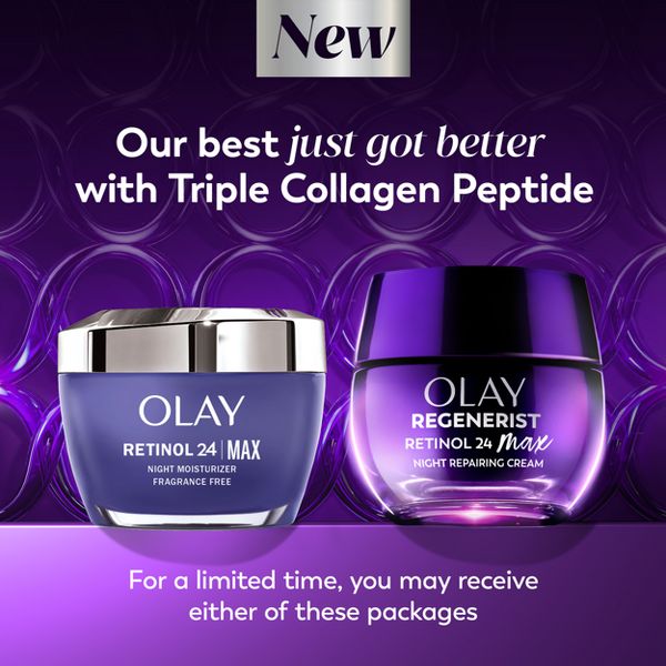 Olay Regenerist Retinol 24 Max Night Face Cream Moisturizer - Fragrance Free - 1.7oz