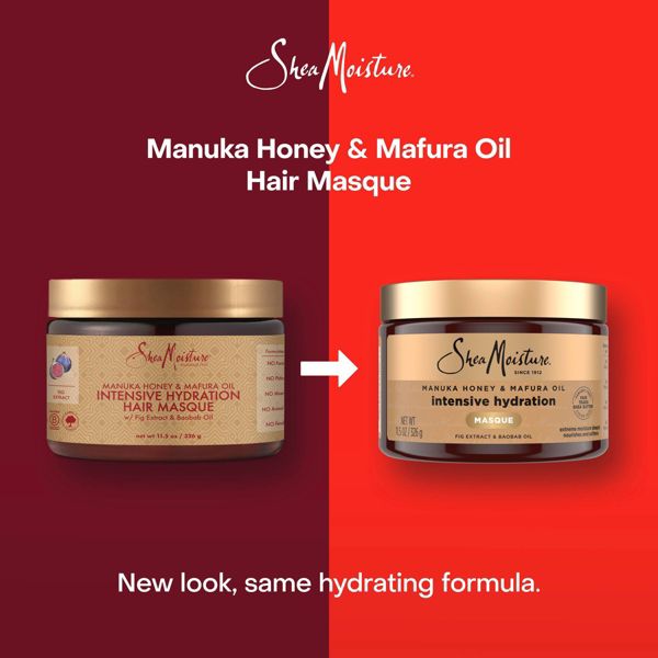 SheaMoisture Manuka Honey & Mafura Hair Oil Intensive Hydration Hair Mask - 11.5oz