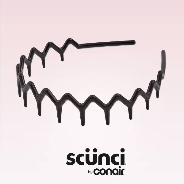 scünci Zig Zag Headbands - All Hair - 2pcs