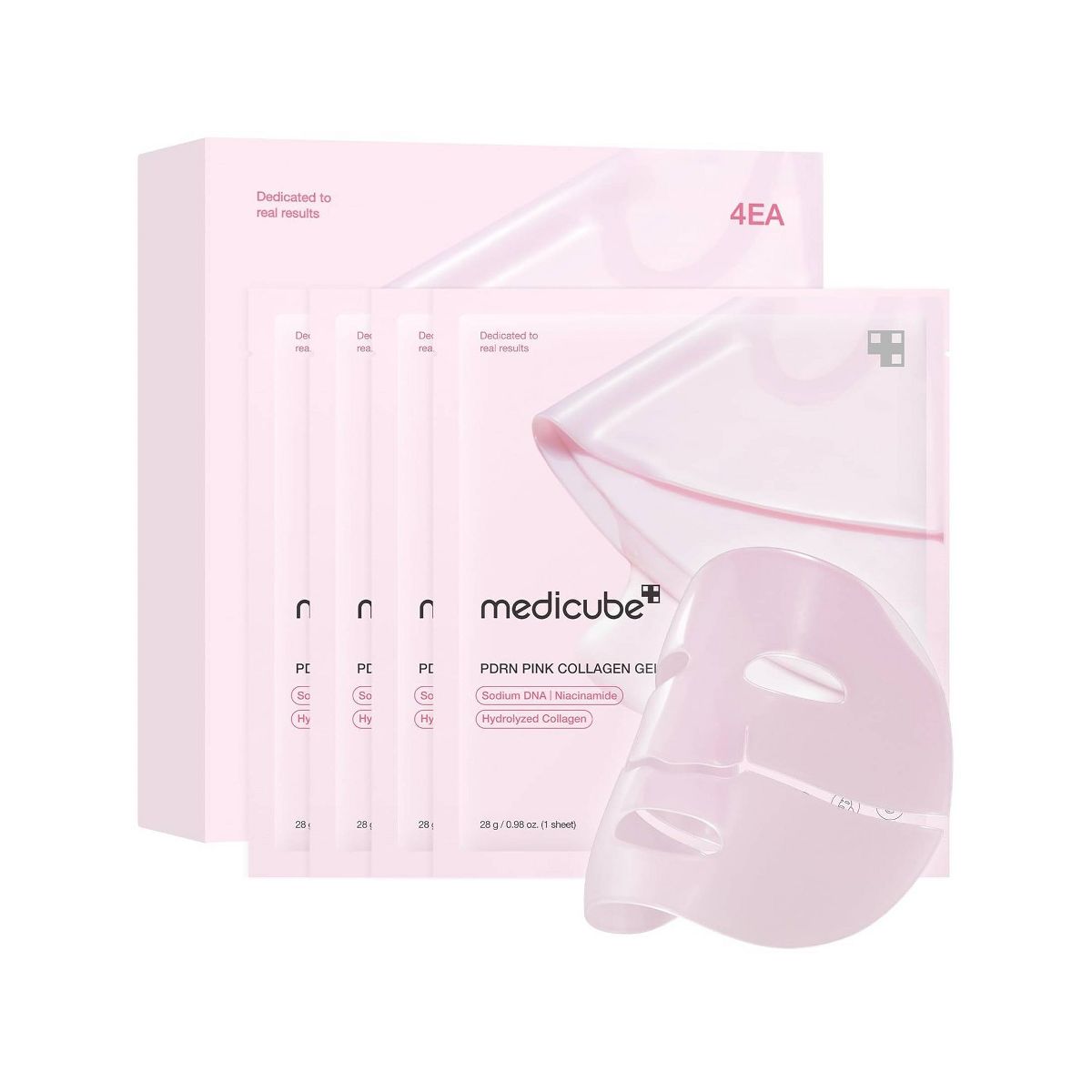medicube PDRN Pink Collagen Gel Mask - 0.98oz
