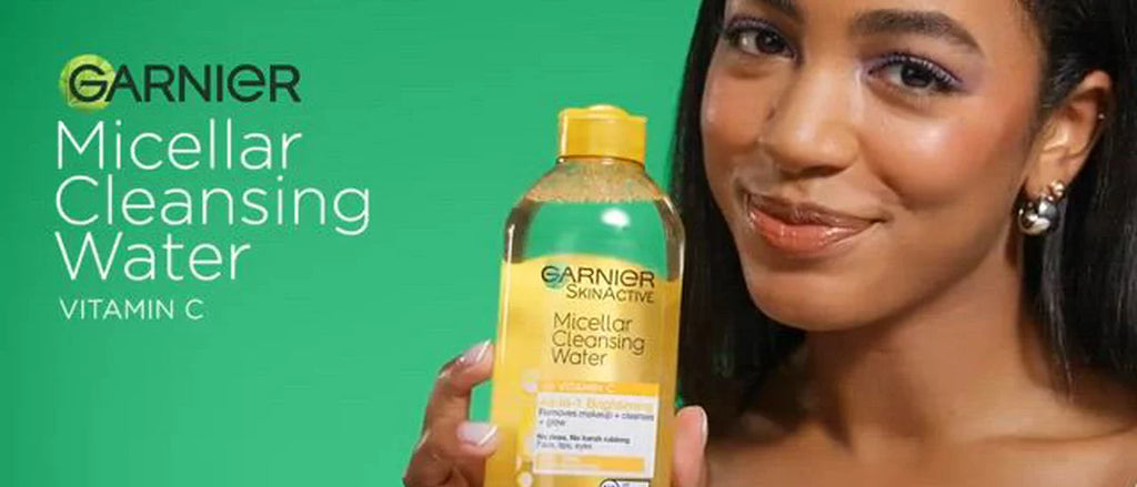 Garnier Vitamin C Brightening & Hydrating Micellar Water Makeup Remover and Facial Cleanser - 13.5 fl oz