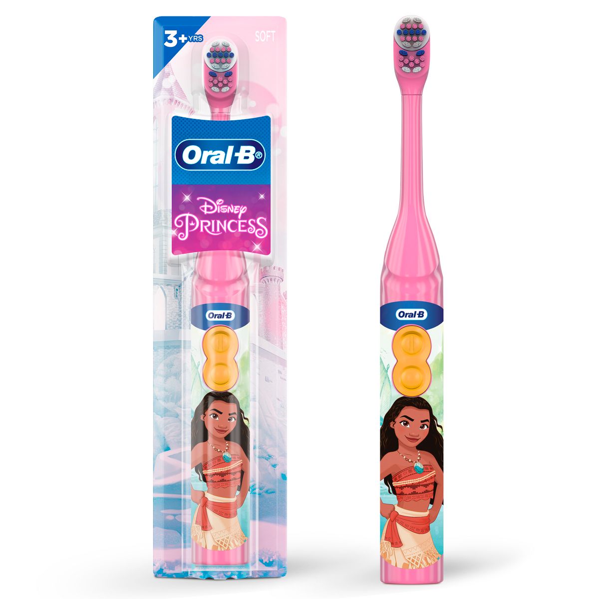 Oral-B Kids' Battery Powered Featuring Disney Princess Toothbrush - Soft