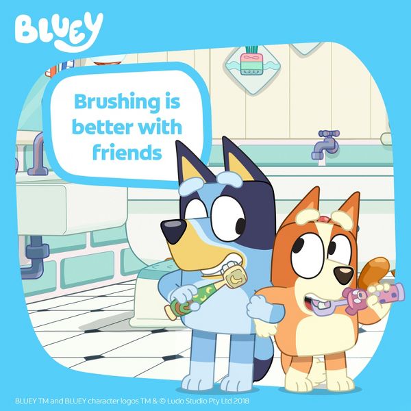 Colgate Kids' Bluey Toothbrush Cover Cap