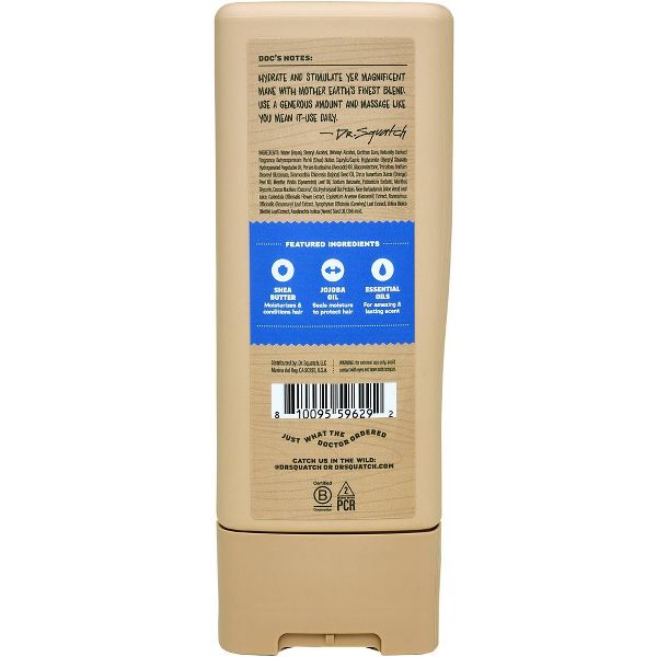 DR. SQUATCH Men's Natural Conditioner - Fresh Falls - 11 fl oz