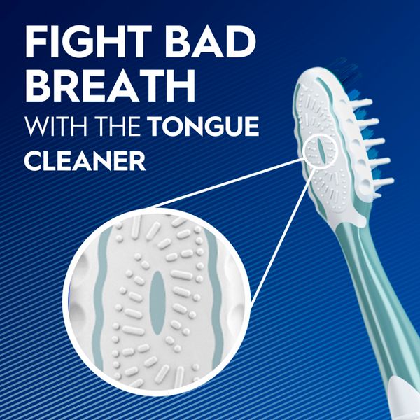 Oral-B CrossAction All In One Toothbrushes, Deep Plaque Removal, Soft - 2ct
